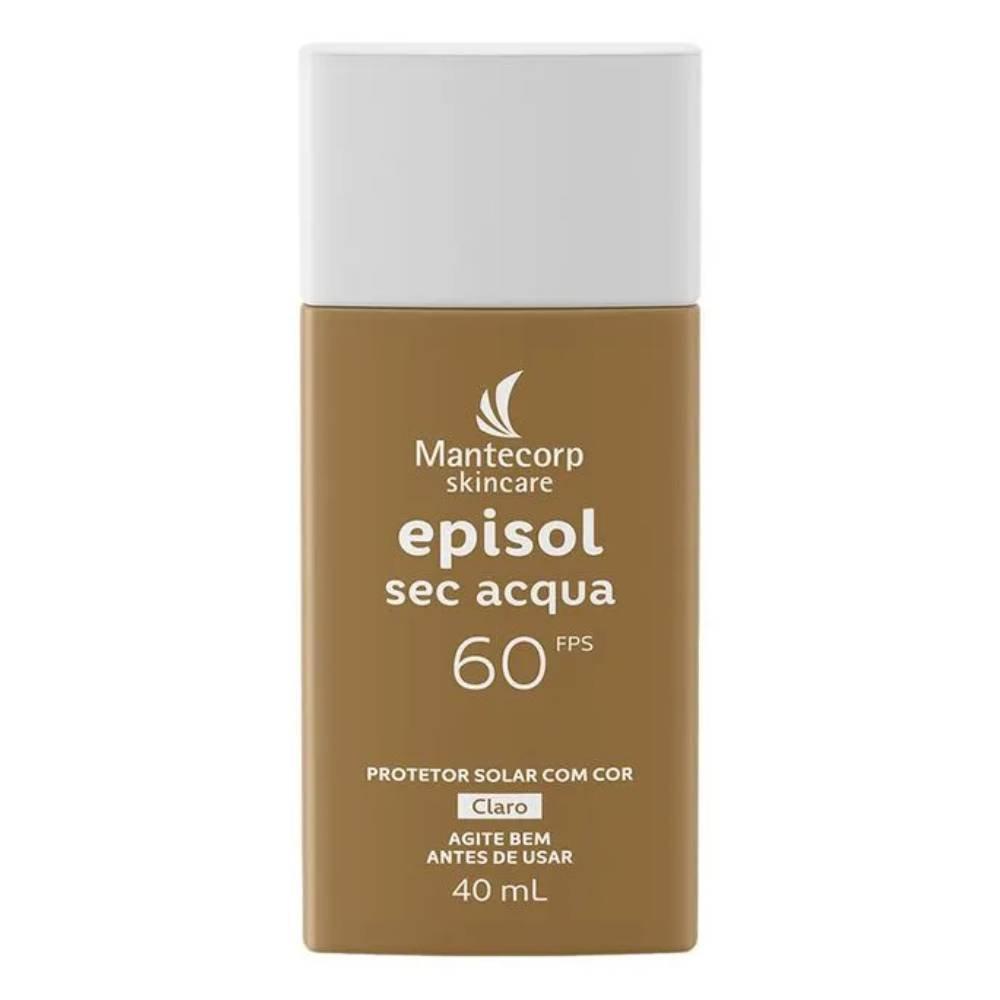 Protetor Solar Facial Episol Sec Acqua Fps 60 Claro 40ml - 2