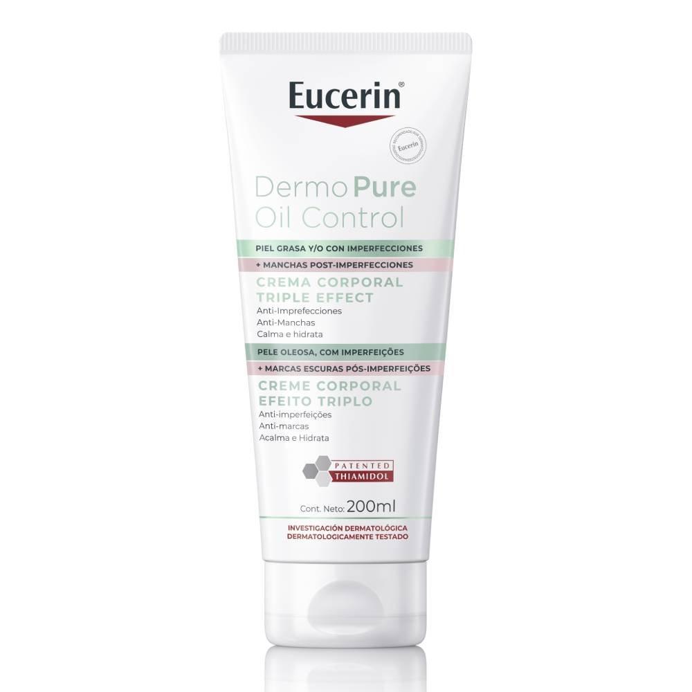 Creme Corporal Eucerin Antiacne Dermo Pure Efeito Triplo 200ml - 1