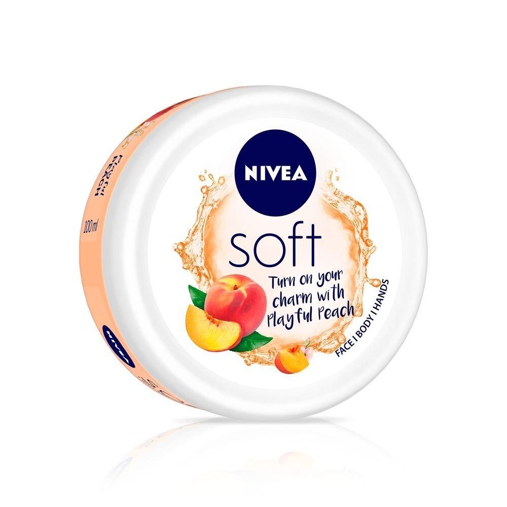 Creme Hidratante Nivea Soft Pote Pêssego 97g - 2