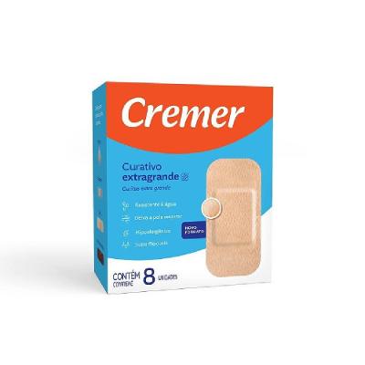 Curativo Cremer Extra Grande 8 Unidades