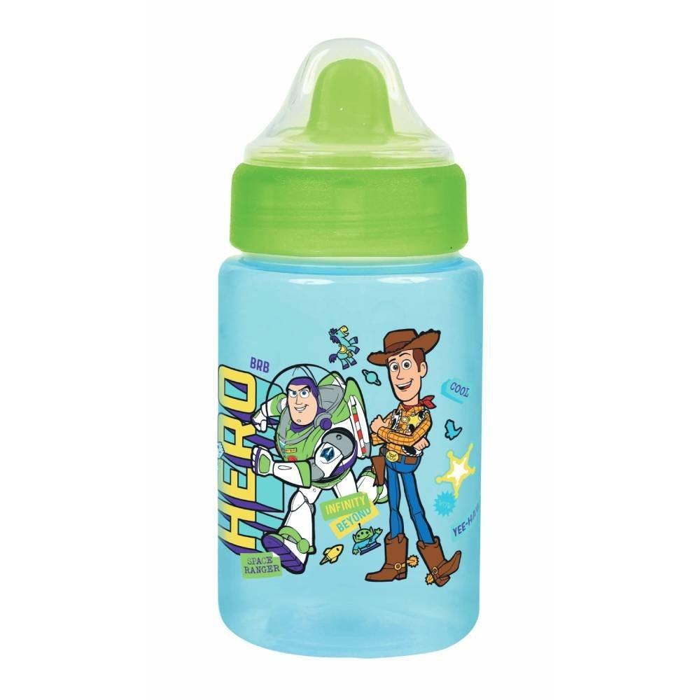 Copo Com Válvula Redutora De Pingos Baby Go Toy Story Verde E Azul 340ml - 1