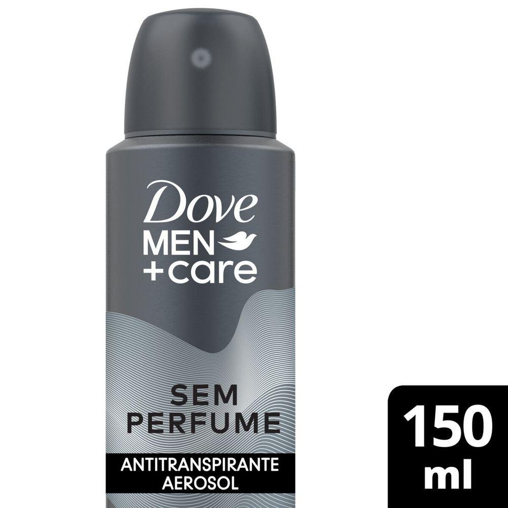 Desodorante Aerosol Dove Men Sem Perfume 150ml - 1