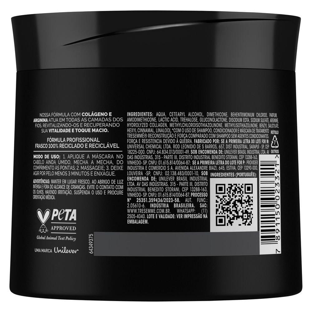 Creme De Tratamento Tresemmé Reconstrução Ultra Intensa 400g - 3