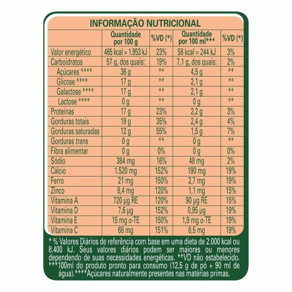Composto Lácteo Ninho Zero Lactose Lata 380g - 4