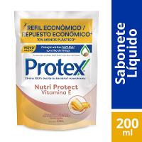 Sabonete Líquido Antibacteriano Para As Mãos Protex Nutri Protect Vitamina E Refil 200ml - 2