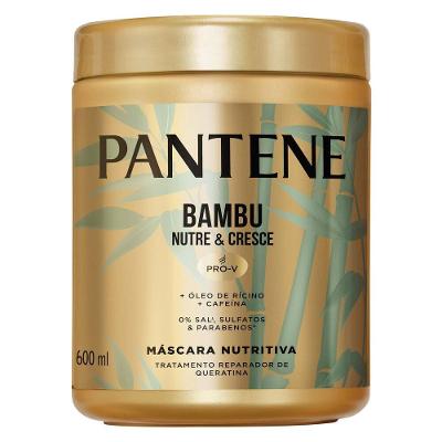 Máscara De Tratamento Pantene Bambu 600ml