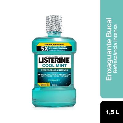 Listerine Cool Mint Enxaguante Bucal, 1,5l
