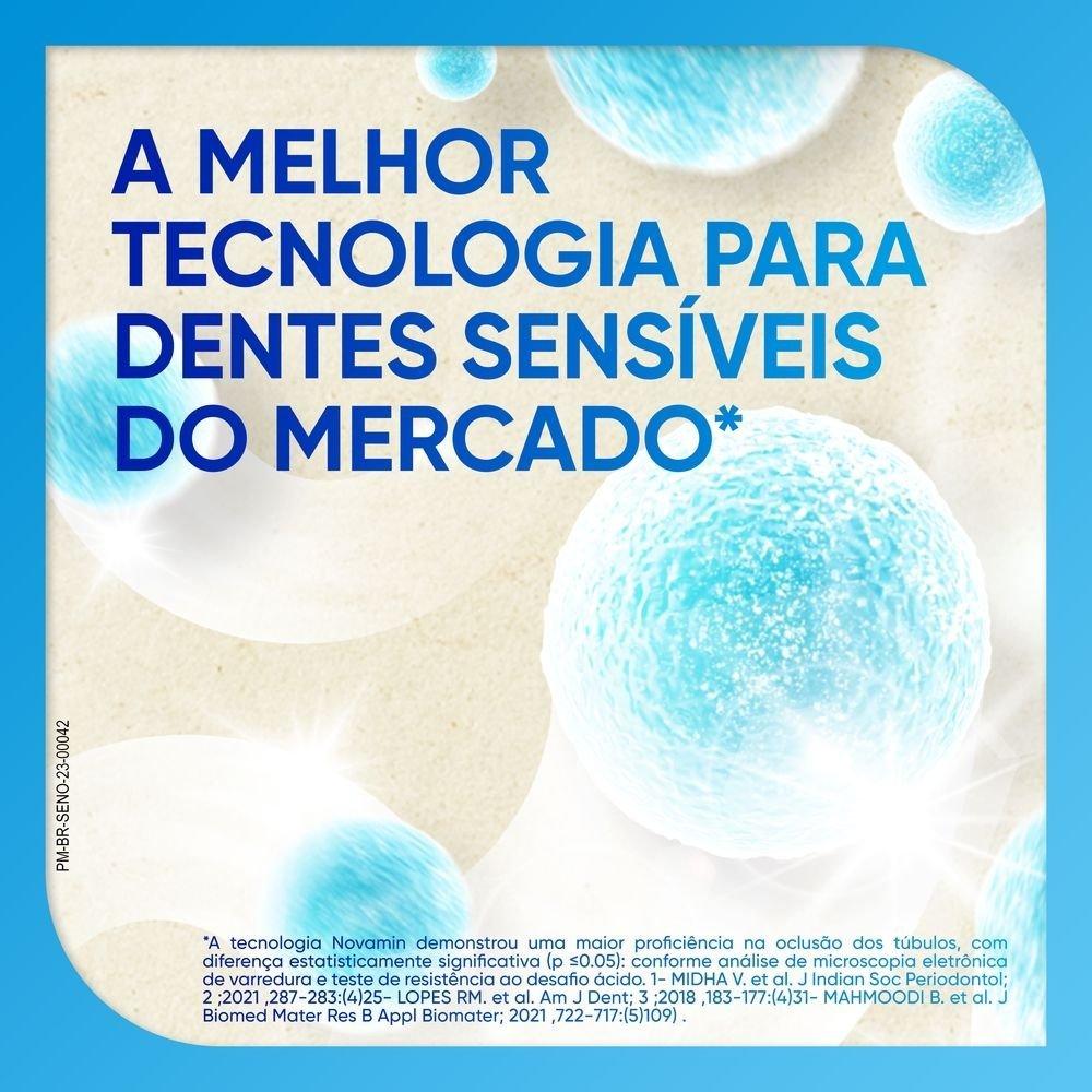 Creme Dental Sensodyne Repair & Protect Whitening Reparação Mais Forte Para Os Dentes Sensíveis 100g - 5