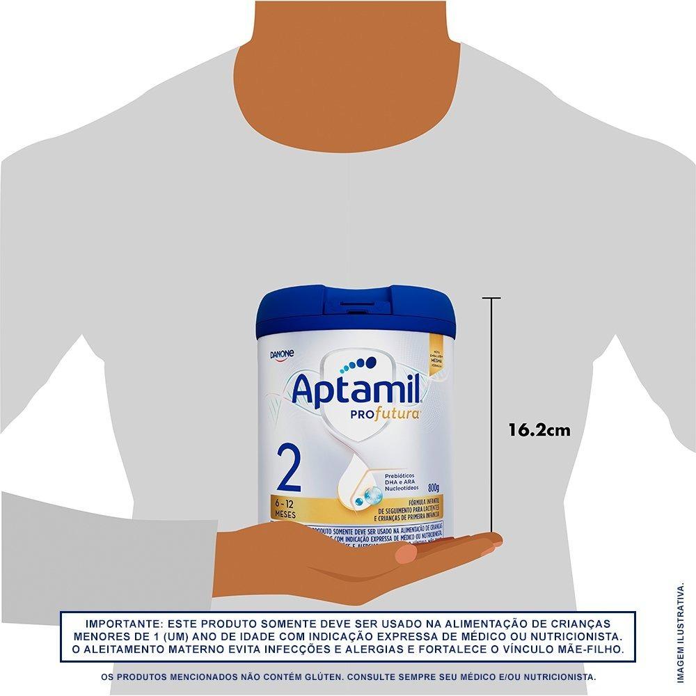Fórmula Infantil Aptamil Profutura 2 800g - 2