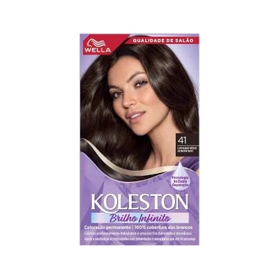 Tintura Koleston 41 Castanho Cinza Médio