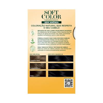 Tintura Soft Color 20 Preto