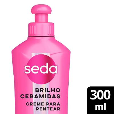 Creme Para Pentear Seda Ceramidas Infusão Ativa Retinol E Colágeno 300ml