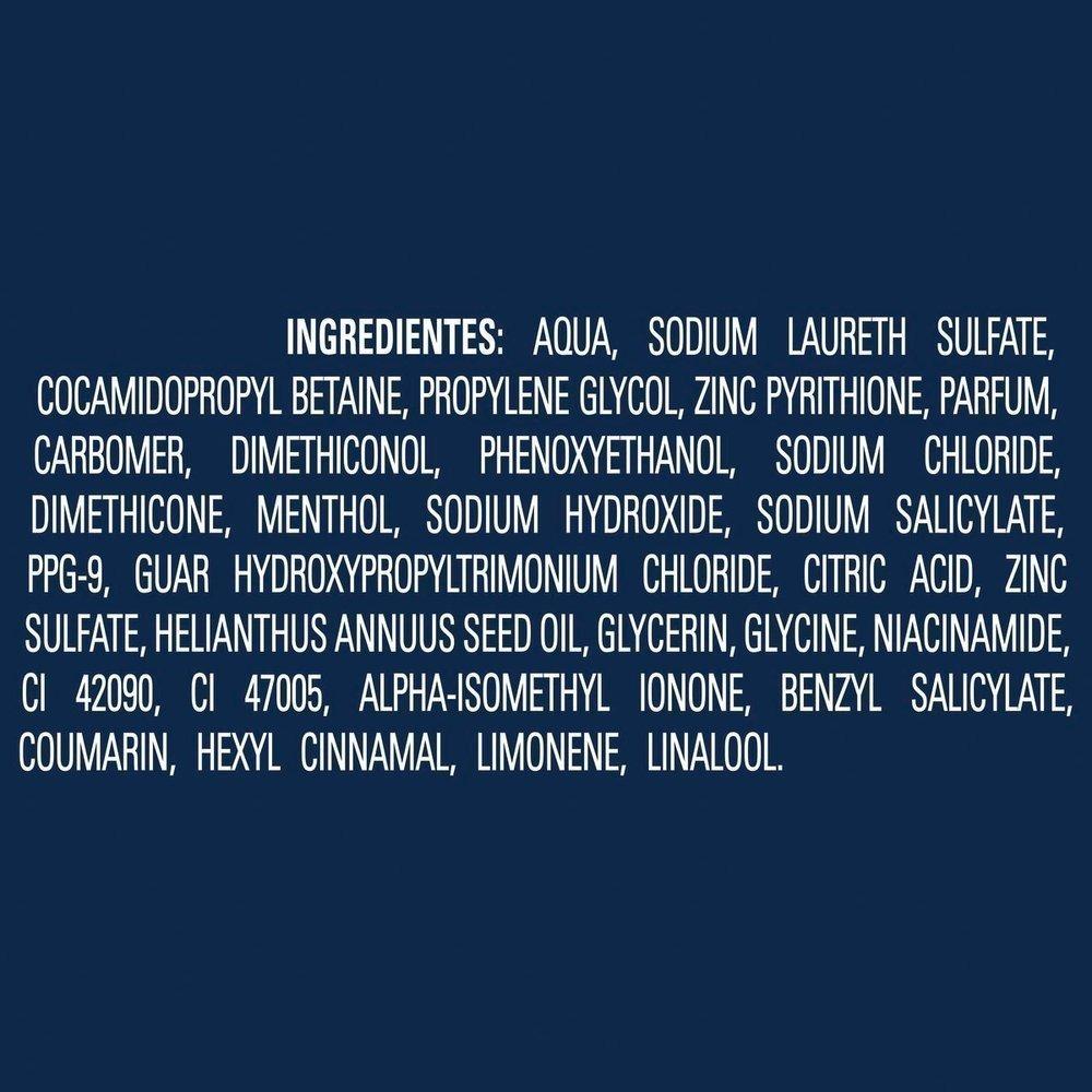 Shampoo Anticaspa Clear Men Ice Cool Menthol 400ml - 3