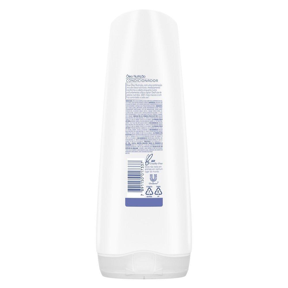 Condicionador Dove Nutrição + Fusão De Óleos 400ml - 3