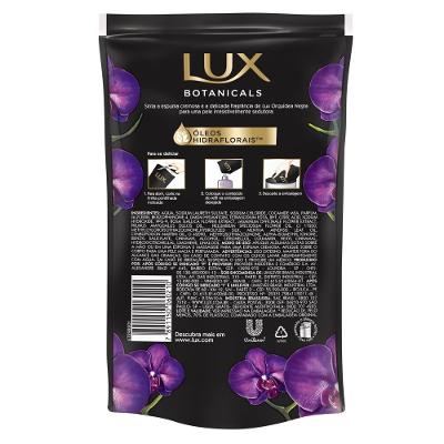 Sabonete Líquido Lux Botanicals Orquídea Negra 200ml - Refil