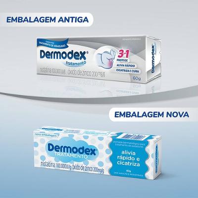Pomada Para Tratamento De Assaduras Dermodex Tratamento 60g