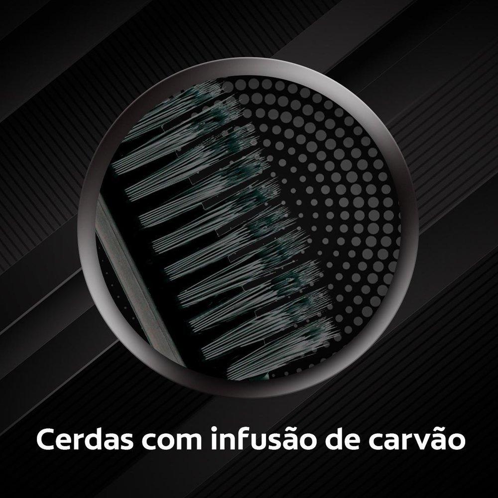 Kit Escova Dental Macia Colgate Slim Soft Carvão - 3 Unidades - 4