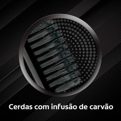 Kit Escova Dental Colgate Slim Soft Carvão 3 Unidades
