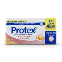 Kit Sabonete Em Barra Protex Nutri Protect Vitamina E 85g 6 Unidades - 1