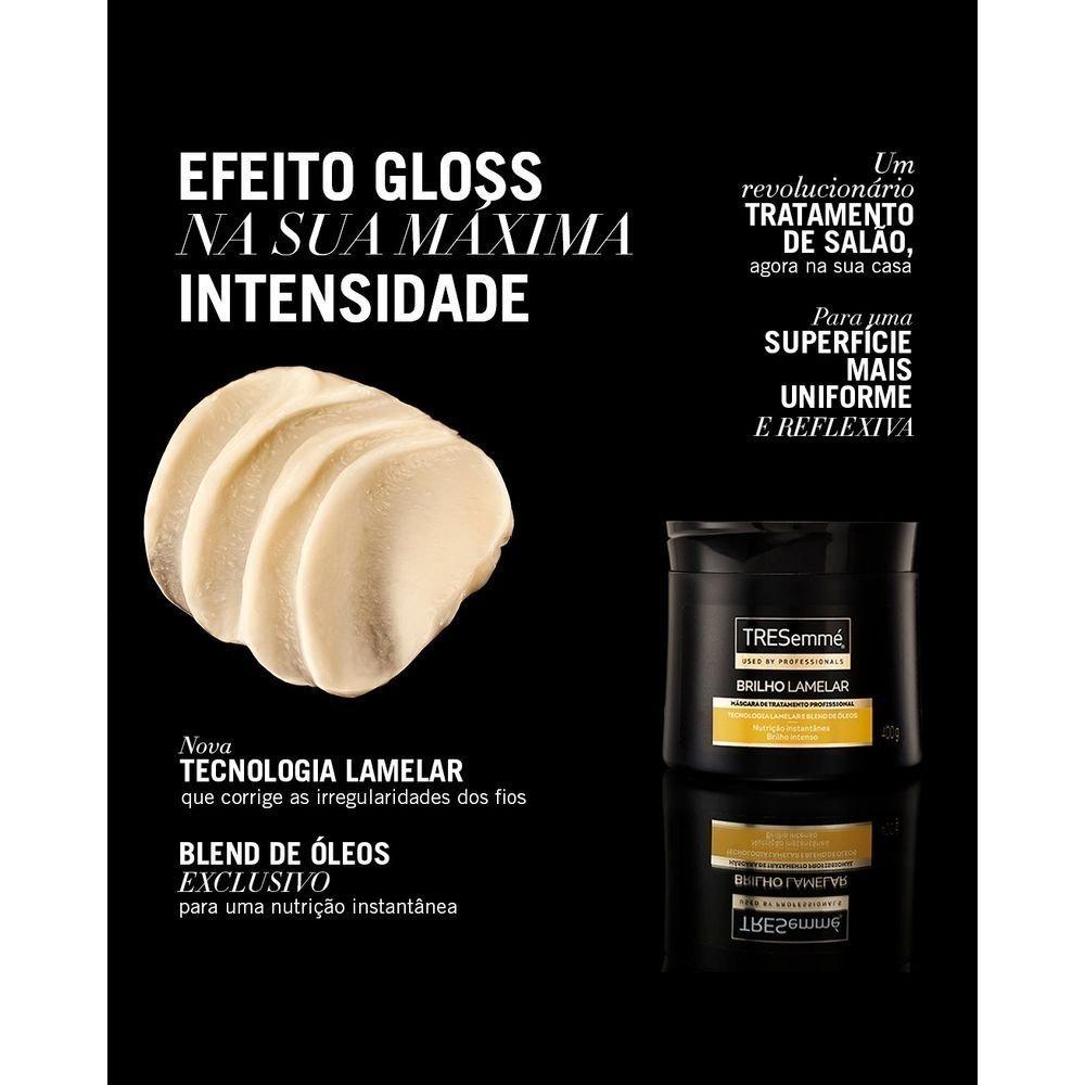 Mascara De Tratamento Tresemme Brilho Lamelar 400g - 5