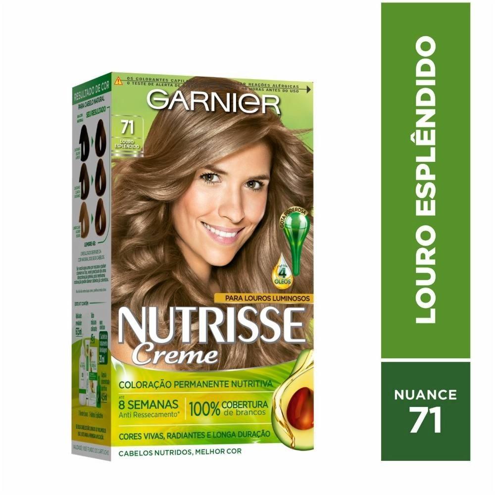 Tintura Garnier Nutrisse 71 Louro Esplêndido - 1