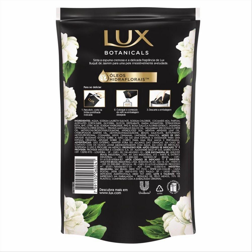 Sabonete Líquido Lux Botanicals Buquê De Jasmim 200ml - Refil - 3