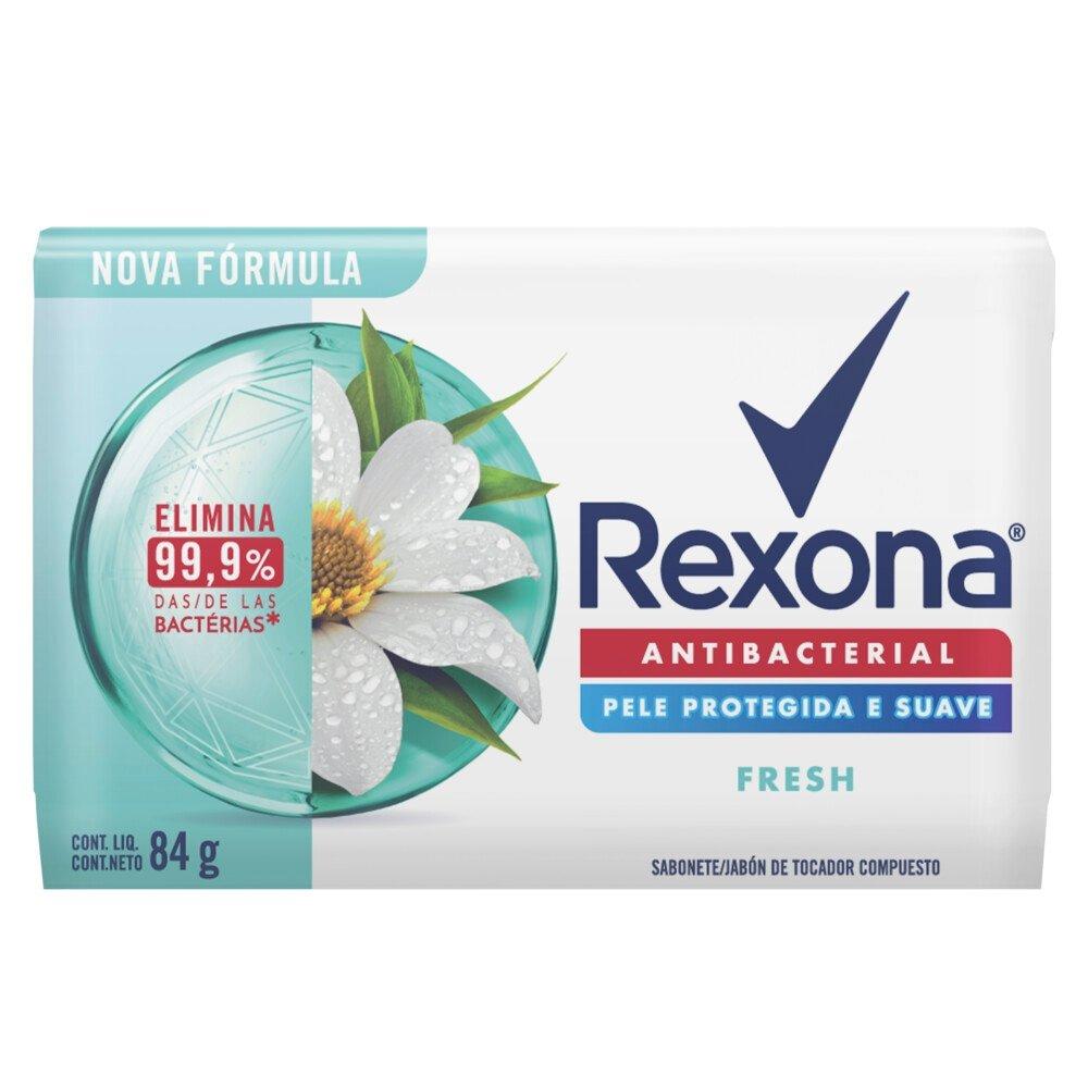 Sabonete Em Barra Rexona Antibacterial Fresh 84g - 2
