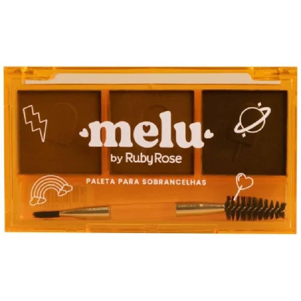 Paleta Para Sobrancelha Melu Ruby Rose Cor 01 7g - 1