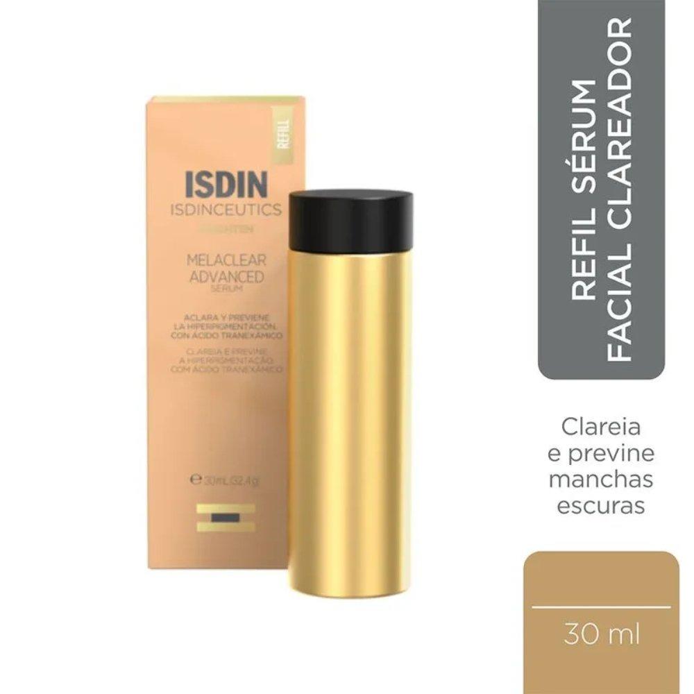 Refil Sérum Facial Clareador Anti-idade Isdin Isdinceutics Melaclear Advanced 30ml - 1