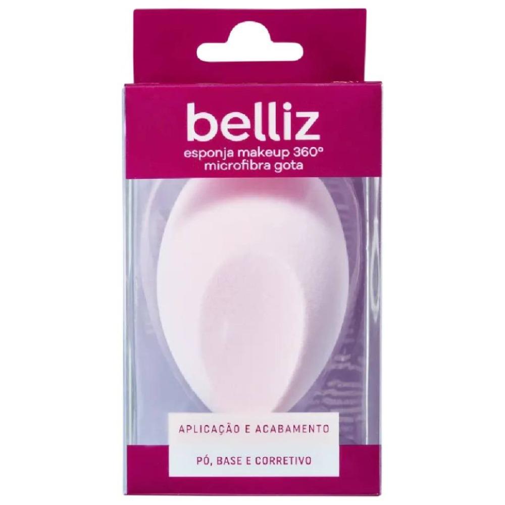 Esponja Belliz Make Up 360 Microfribra Gota - 1