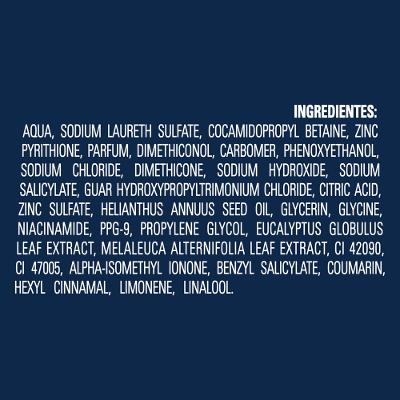 Shampoo Anticaspa Eucalipto Melaleuca Bio Booster Clear Men Controle E Alívio Coceira Frasco 400ml