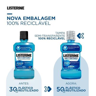 Listerine Antitártaro Enxaguante Bucal 250ml