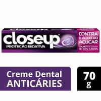 Creme Dental Closeup Proteção Bioativa Contra O Ácido Do Açúcar 70g - 1