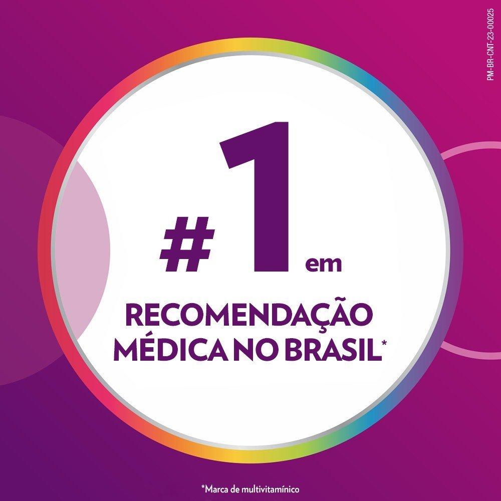 Kit Centrum Mulher Multivitamínico De A A Zinco Com Vitaminas E Minerais Com 30+60 Comprimidos - 3