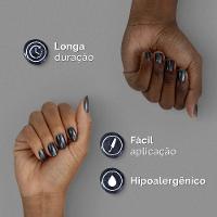 Esmalte Risqué & Doritos Metálico Nada Óbvio 8ml - 3