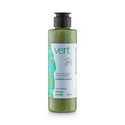 Esfoliante Corporal Panvel Vert Água De Coco Chá Verde 200ml