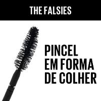 Máscara De Cílios Maybelline The Falsies À Prova D’água Preto - 3