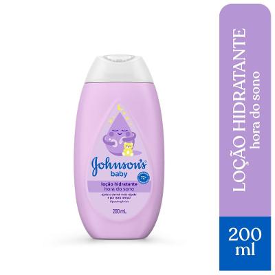Loção Hidratante Relaxante Para Uso Diário Johnson’s Baby Hora Do Sono 200ml