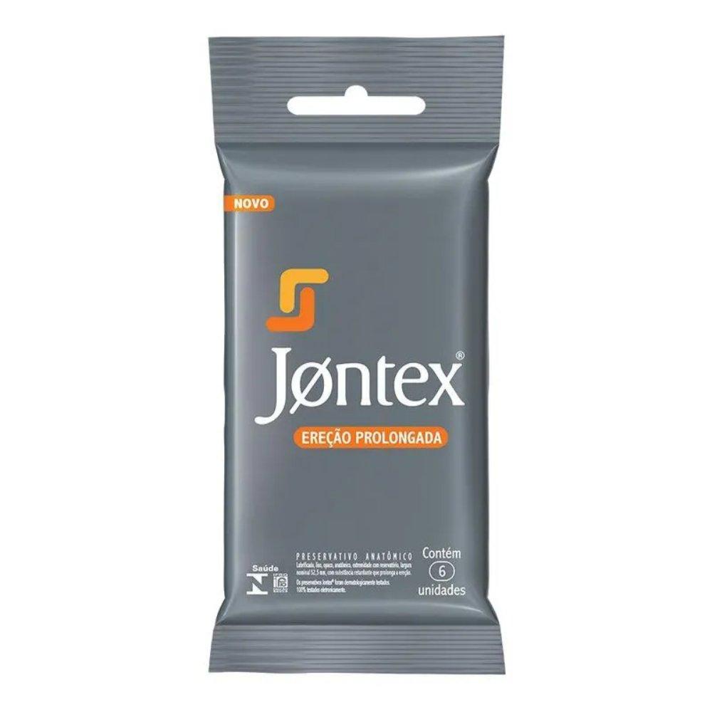 Preservativo Jontex Ereção Prolongada Com 6 Unidades - 1