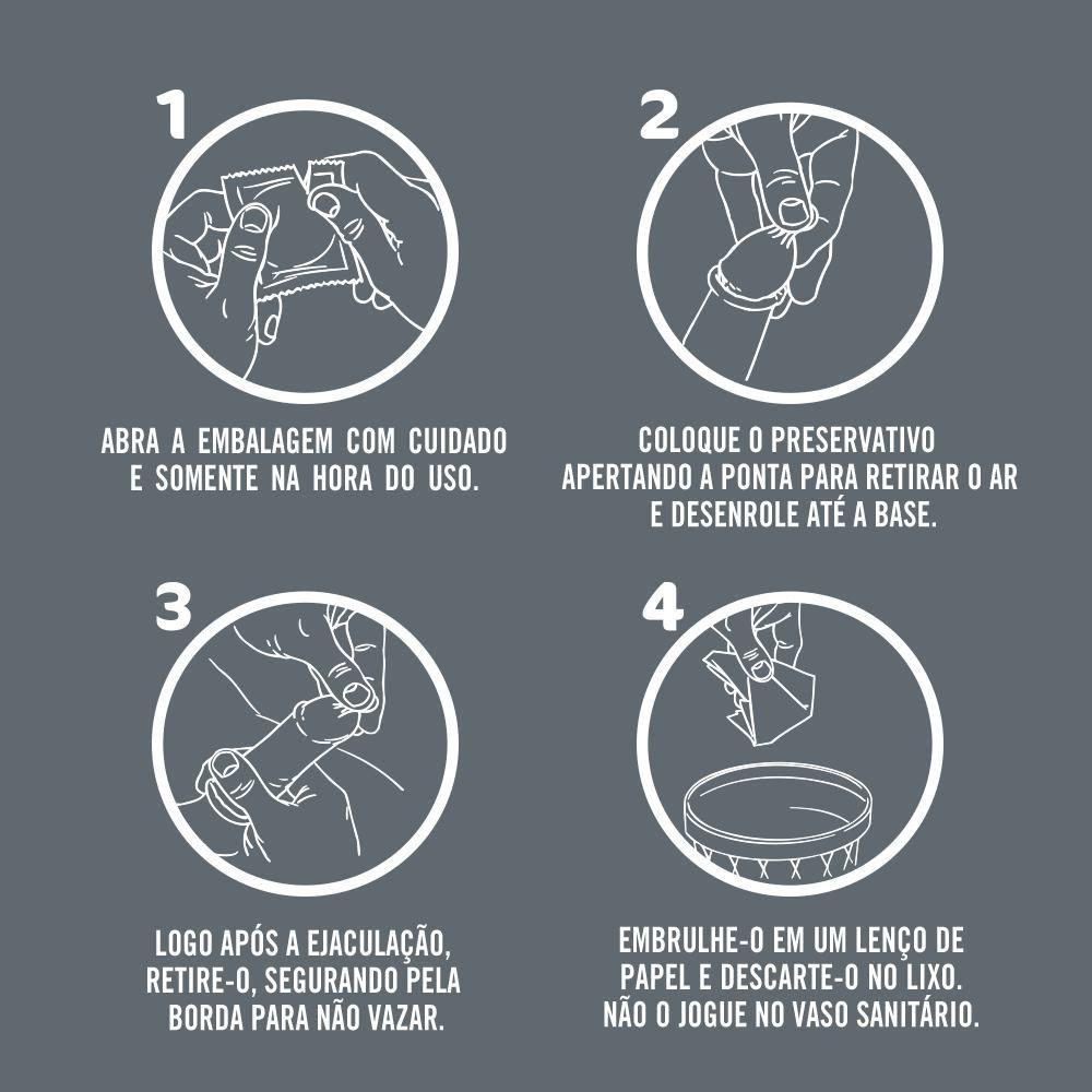 Preservativo Jontex Ereção Prolongada Com 6 Unidades - 2