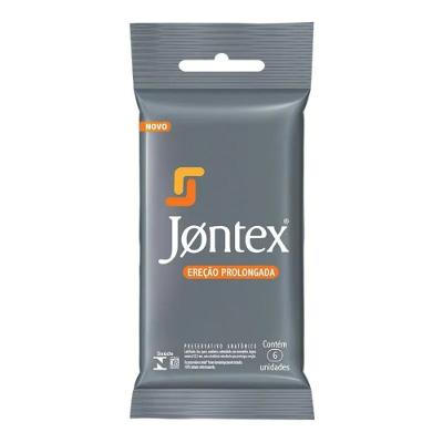Preservativo Jontex Ereção Prolongada Com 6 Unidades