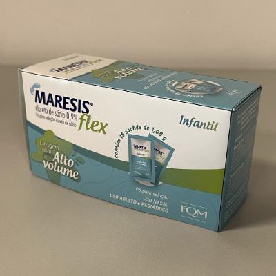 Maresis Flex Lavagem Nasal Alto Volume Frasco + 15 Sachês 1,08g