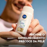 Protetor Solar Facial Nivea Sun Fluido Uv Face Specialist Controle Da Acne Fps 70 40ml - 4
