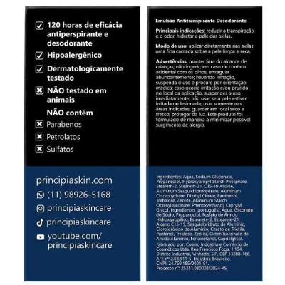 Desodorante Antitranspirante Principia Ad-02 70ml