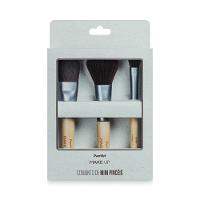 Kit Panvel Make Up Com 3 Mini Pincéis Para Maquiagem - 1