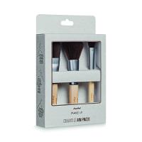 Kit Panvel Make Up Com 3 Mini Pincéis Para Maquiagem - 2