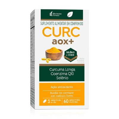 Suplemento Alimentar Curc Aox+ Curcuma Longa 60 Comprimidos