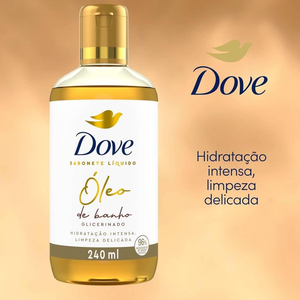 Sabonete Líquido Dove Óleo De Banho Glicerinado 240ml - 5