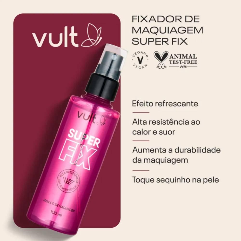 Fixador De Maquiagem Vult Super Fix 100ml - 4