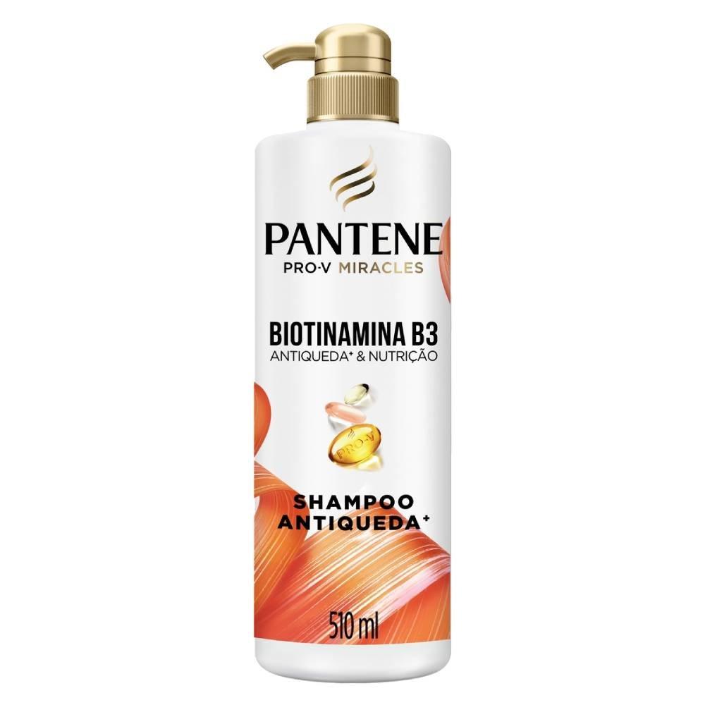 Shampo Pantene Biotinamina B3 Antiqueda 510ml - 1